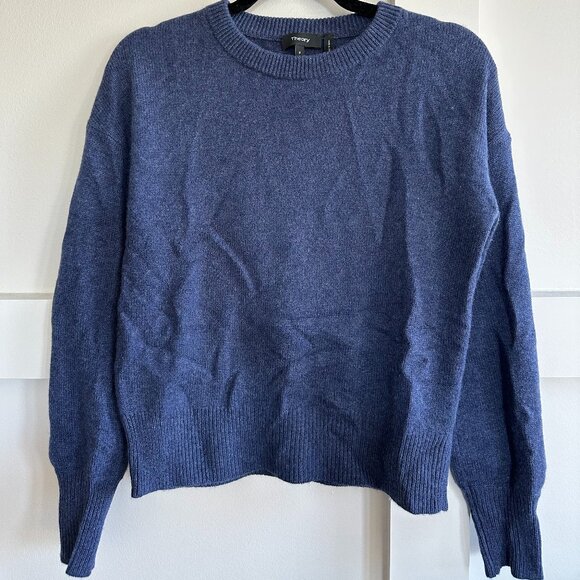 Theory 100% Cashmere Crew Neck Sweater - Picture 1 of 3